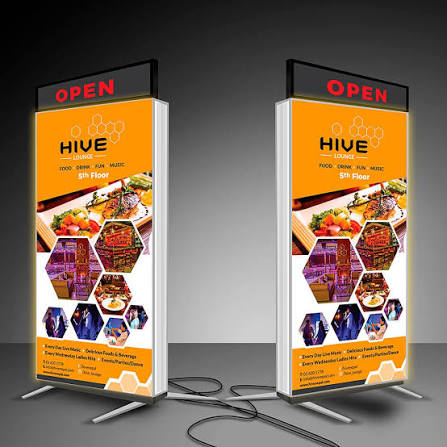Backlit Sign Board