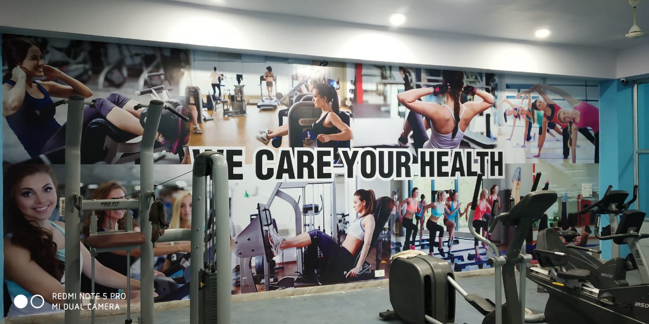 Gym Indoor Banner Branding