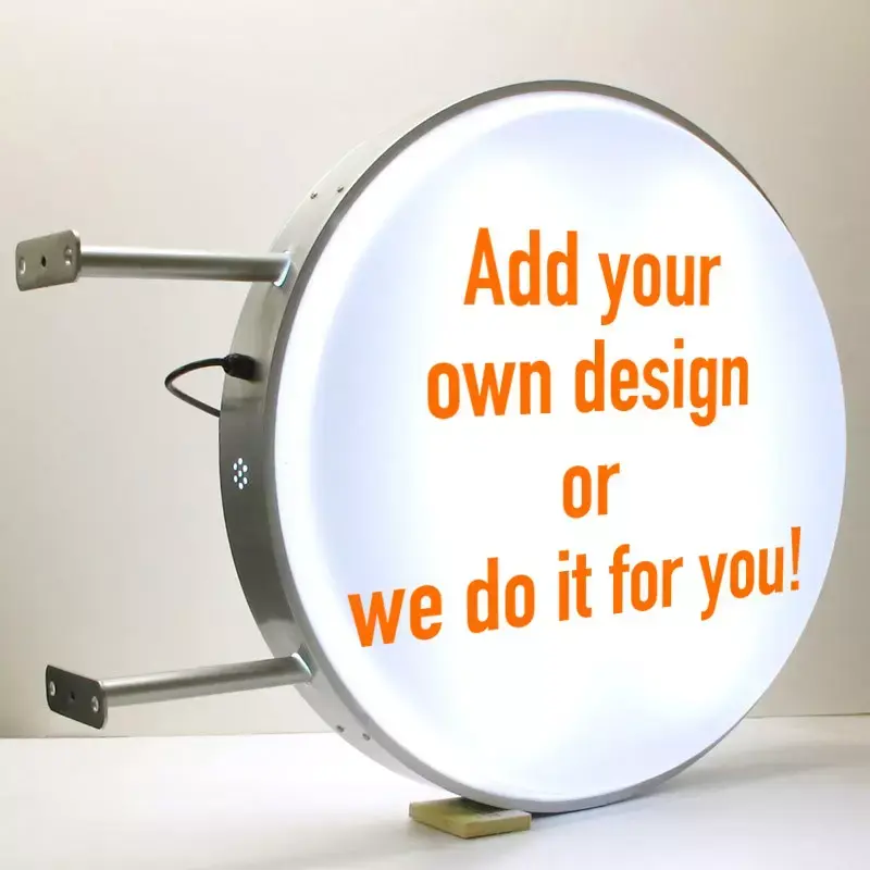LED Lollipop Sign