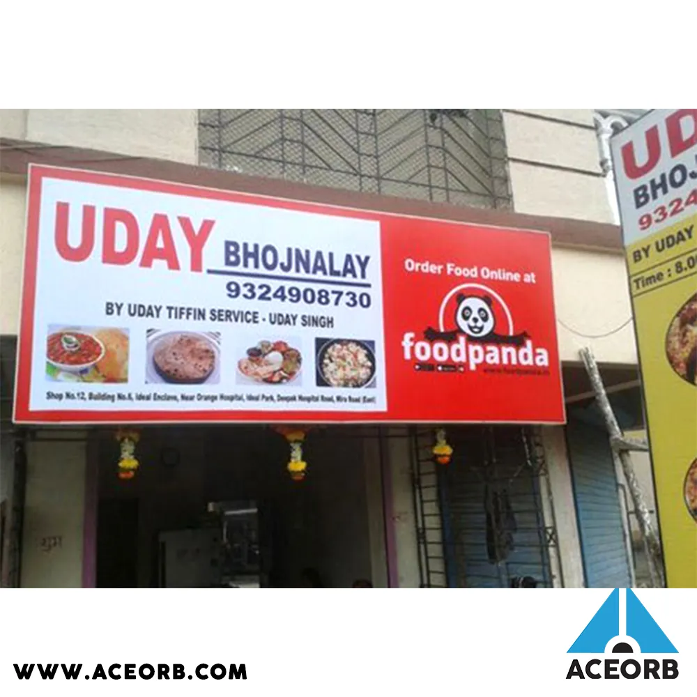 NON-LIT SIGN BOARD / BANNER